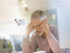 Worried Businessman