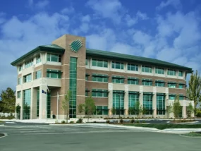 Corporate Headquarters of Idaho Central Credit Union in Chubbuck, Idaho