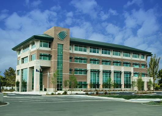 Corporate Headquarters of Idaho Central Credit Union in Chubbuck, Idaho